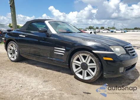 2005 Chrysler Crossfire Limited из США, поврежденный, VIN 1C3AN65L05X060438